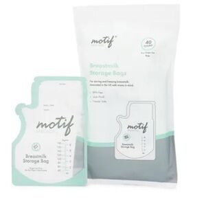 Motif Easy-Pour Milk Storage Bag - 100 count
